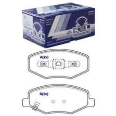 Imagem de Pastilha Freio Dianteira  - Face 10 A 13 - Syl1672