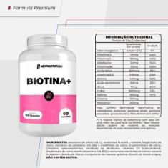 Imagem de Biotina Plus 120 Cápsulas Newnutrition