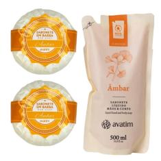 Imagem de Kit Sabonete Âmbar Avatim