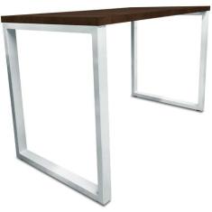 Imagem de Mesa Dallas Para Escritório Estudo Modelo Industrial Tampo Mdf 100cm -