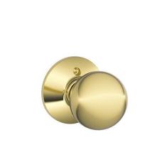 Imagem de SCHLAGE Puxador de trava sem giro, latão brilhante (F170 ORB 605)