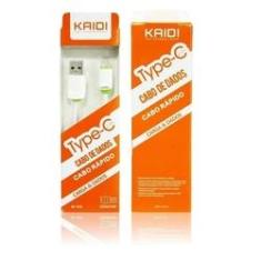 Imagem de Cabo Kaidi Type-C Rápido Fast Charging Kd-Tc30 Tipo-C