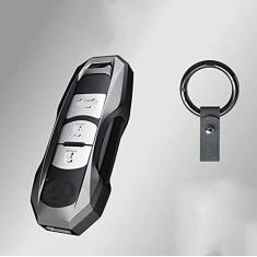 Imagem de TPHJRM Capa de chave de carro em liga de zinco, capa de chave, adequada para Mazda CX5 CX9 CX3 CX4 Axela Mazda 6 Atenza 2017 2018
