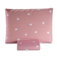 Imagem de Jogo De Lençol Solteiro 2 Peças Algodão Percal 150 Fios Com Elástico E