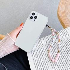 Imagem de Pingente de corrente colorida com alça para pendurar capa para iPhone 14 13 11 12 Pro X XR XS Max 7 8 Plus Mini cordão charme capa transparente, 4, para iphone 6s plus