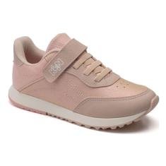 Imagem de Tênis Infantil Klin Menina Walk Rosa Perolizado 178.131-Feminino