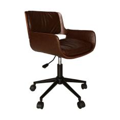 Imagem de Cadeira Office Marbella Rivatti Marrom Mocha