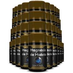 Imagem de 40x MAGNÉSIO DIMALATO PREMIUM 550MG 60 CAPS ATACADO - HF SUPLEMENTOS