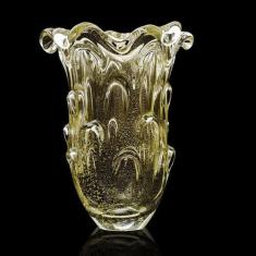 Imagem de Vaso Em Cristal Murano  Com Ouro 24 K - São Marcos