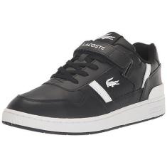 Imagem de Lacoste Tênis masculino 46sma0073, Preto/branco, 8.5