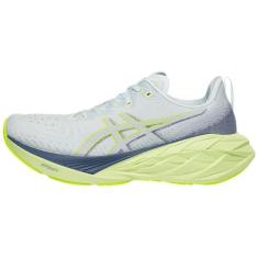 Imagem de ASICS NOVABLAST 4 Tênis de corrida masculino, Cinza claro/azul expandido, 42