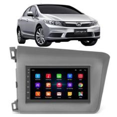 Imagem de Kit Central Multimídia Android Honda Civic 2012 2013 2014 2015 2016 7 