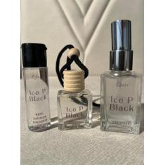 Imagem de Kit Presente Aromatizador Para Carro Pingente Spray e Refil Perfume Ic