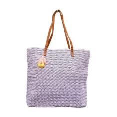 Imagem de Bolsa Feminina Praia - Lilas - Lis Alimare