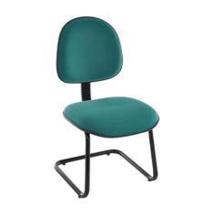 Imagem de Cadeira Executiva Base Fixa Em S  Linha Office Economy Verde