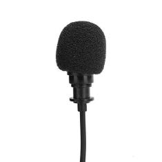 Imagem de Microfone de lapela, minicrofone, microfone profissional para gravação ao vivo para ouvir telefones celulares para tablets(black)