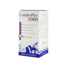 Imagem de Suplemento Alimentar Avert CondroPlex 1000 para Cães e Gatos de Médio e Grande Porte - 60 Comprimidos