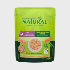 Imagem de Ração Úmida para Gatos Adultos Guabi Natural Frango Cereais 85g
