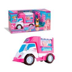 Imagem de Carrinho De Brinquedo Petshop Pet Care Delivery Infantil - Samba Toys