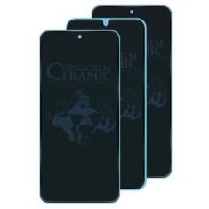 Imagem de Kit 3 Película De Ceramica 3D 9D Privacidade Fosca Para Galaxy A32 4G