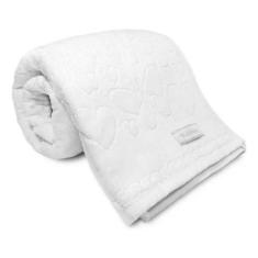 Imagem de Toalha De Banho Aveludada Romance Dohler Macia 100% Algodão, Branco