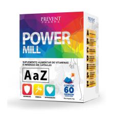 Imagem de Power Mill A-Z 60Cáps Multivitaminico - Prevent Pharma