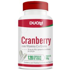 Imagem de Cranberry Com Vitamina C E Picolinato De Cromo 120 Cápsulas