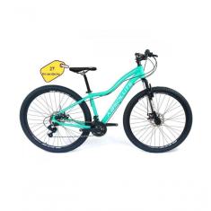Imagem de Bicicleta Aro 29 Absolute Hera Feminina Shimano 24v K7 Freio A Disco Hidráulico Garfo Com Trava - Verde Tam.17