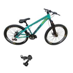 Imagem de Bicicleta Vikingx Tuff 30 Aro 26 Aluminio 24v Cambio Shimano Traseiro 