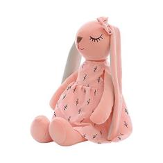 Imagem de Coelho Coelhinho Pelúcia | pelúcia coelho | Coelhinho pelúcia com orelha abano | Brinquedos orelha longa para coelhos pelúcia, presentes Páscoa para meninas