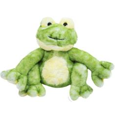 Imagem de Sapo De Pelúcia Verde Sentado 28Cm
