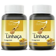 Imagem de Kit 2 Und Óleo De Linhaça 60Cps 1000Mg Duom