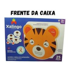 Imagem de Tdah Quebra - Cabeça Encaixe Expressões Xalingo Interativo
