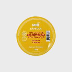 Imagem de Máscara de Reconstrução Capilar Mió Elastina e Creatina Cápsula 20g
