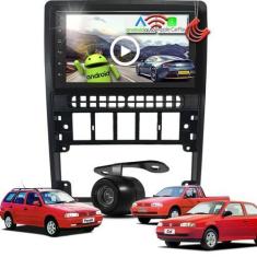 Imagem de Combo Kit Central Multimidia MP5 Android + Camera de ré + Moldura Gol 