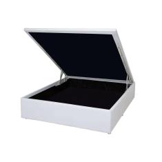 Imagem de Base para Cama Box Casal Physical com Baú (39x138x188) Branca