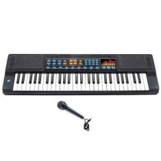 Imagem de Teclado Musical Infantil Iniciantes 54 Teclas - Hs5460a - Dm Toys