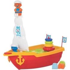 Imagem de Brinquedo Infantil Mega Barco Didático - Mercotoys