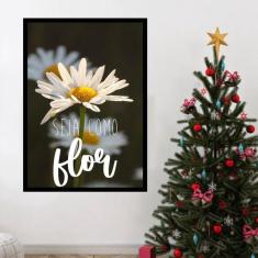 Imagem de Quadro Decorativo Margarida - Seja Como Flor 34x23cm