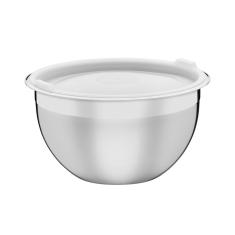 Imagem de Recipiente Cucina Em Aco Inox Com Tampa Plastica Preparar E Servir 28 Cm 8,3 L Tramontina