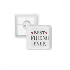 Imagem de Kit de atualização para jogos com teclado mecânico PBT com citação Best Friend Ever