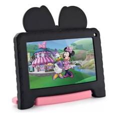 Imagem de Tablet Multilaser Minnie M7 4GB ram 64GB - Rosa e Preto