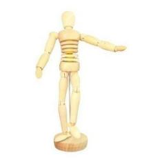 Imagem de Boneco Articulado 20cm Torso Flexível Masculino - Sinoart