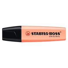 Imagem de Caneta Marca Texto Stabilo Boss Pastel Pessego
