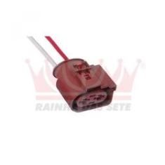 Imagem de Chicote Reparo 2 Vias Eletroventilador Fio 4mm