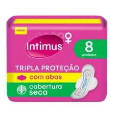 Imagem de Absorvente Intimus C/aba Seca Pacote 8 Unidades