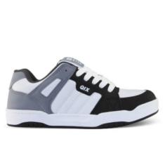 Imagem de Tênis Qix Square Cinza Preto Branco