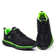 Imagem de Tênis Masculino Ghost Acs Verde Esporte Caminhada Corrida Academia Lev