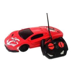 Imagem de Carrinho Controle Remoto Infantil Vermelho Led - Toys