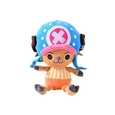 Imagem de LUBANDASHI Pelúcia Figura Brinquedos Pelúcia Tony Tony Chopper Anime Boneca de Pelúcia Recheada 11,7 polegadas (Azul)